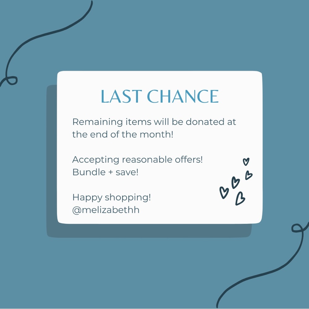 Last chance!
